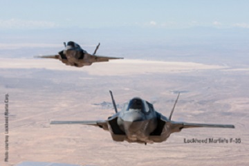 LMCO F 35 IN FLIGHT WITH CREDIT 1